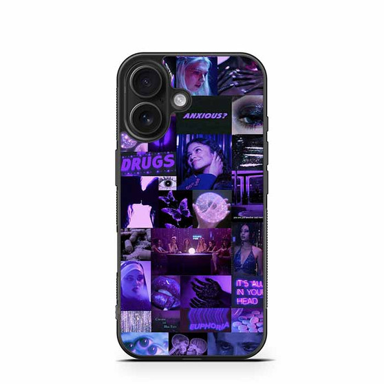 Euphoria Collage iPhone 16 Case