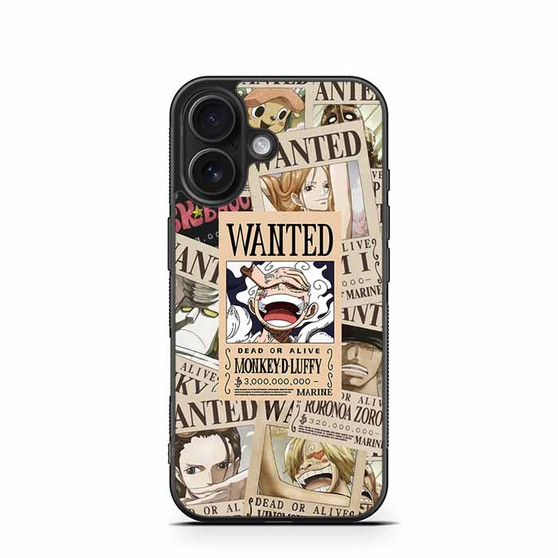 One Piece Crews Bounty iPhone 16 Case