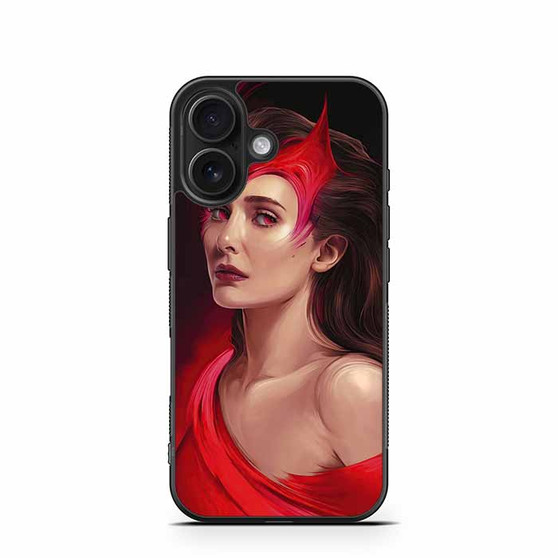 Wanda The Scarlet Witch iPhone 16 Case