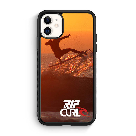 Rip Curl Sunset Surfing iPhone 11 Case
