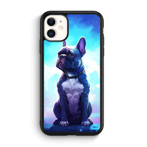 French bulldog space iPhone 11 Case