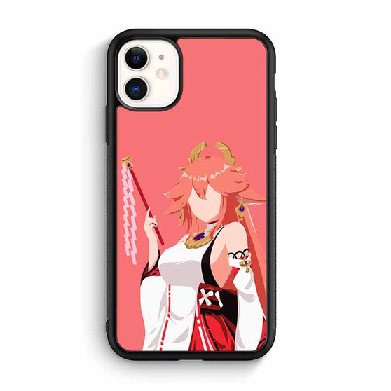 Genshin impact yae miko iPhone 11 Case