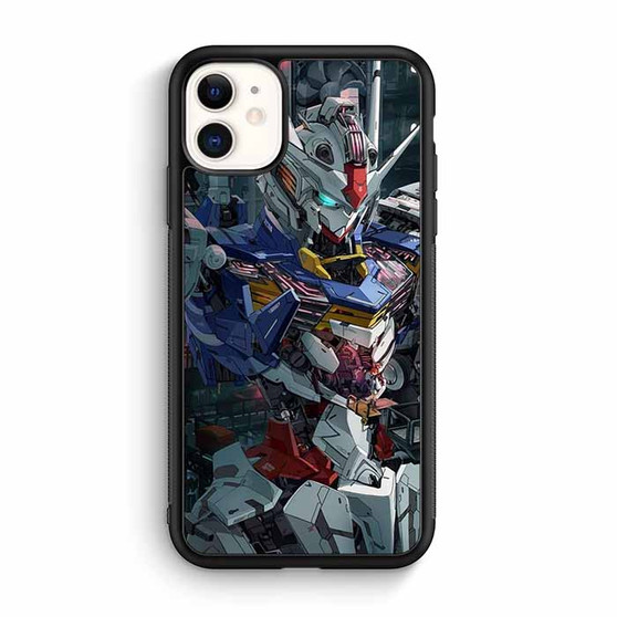 Gundam aerial mechanical iPhone 11 Case