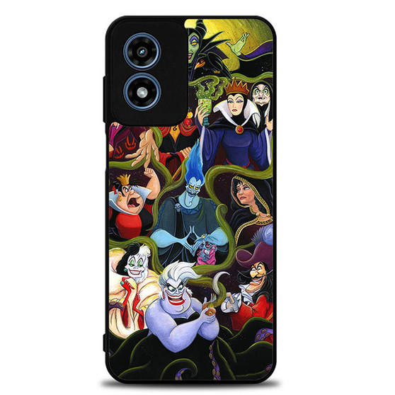 All Disney Villain Art Motorola Moto G Play 2024 Case