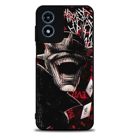 Batman Who Laugh Crazy Motorola Moto G Play 2024 Case