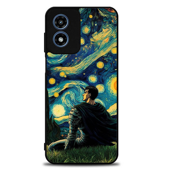 Berserk Guts starry night Motorola Moto G Play 2024 Case