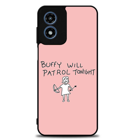 Buffy Will Patrol Tonight Motorola Moto G Play 2024 Case