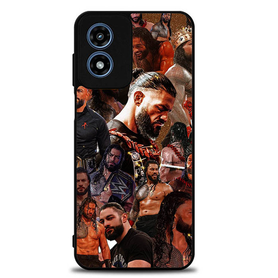 Roman reigns collage Motorola Moto G Play 2024 Case
