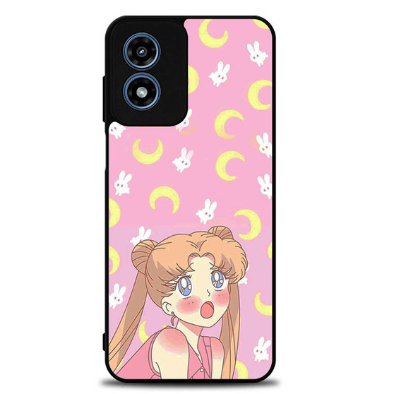 Sailor Moon Cute Motorola Moto G Play 2024 Case