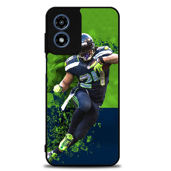 Seattle Seahawks No 24 Motorola Moto G Play 2024 Case