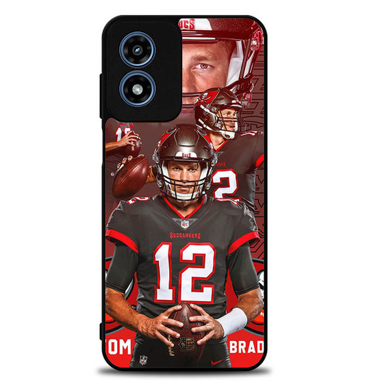Tampa Bay Buccaneers Tom Brady 1 Motorola Moto G Play 2024 Case