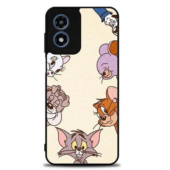 Tom and Jerry Cartoon Motorola Moto G Play 2024 Case