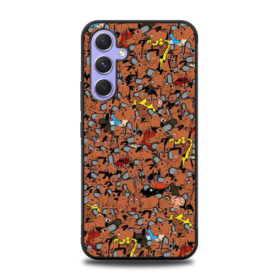 Pochita Collages Samsung Galaxy A54 5G Case