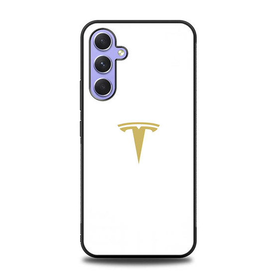 Tesla white Samsung Galaxy A54 5G Case