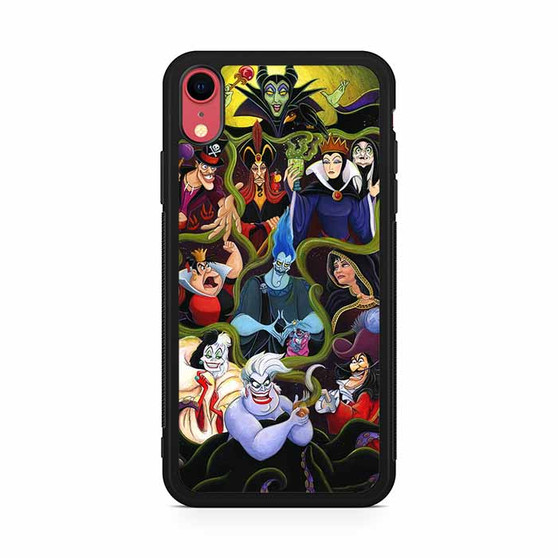 All Disney Villain Art iPhone XR Case