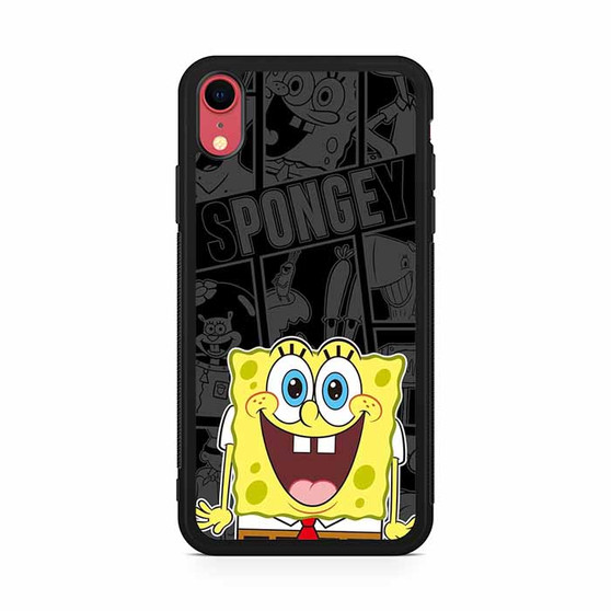 Cheerful spongebob Squarepant iPhone XR Case