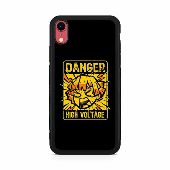 Danger zenitsu demon slayer iPhone XR Case