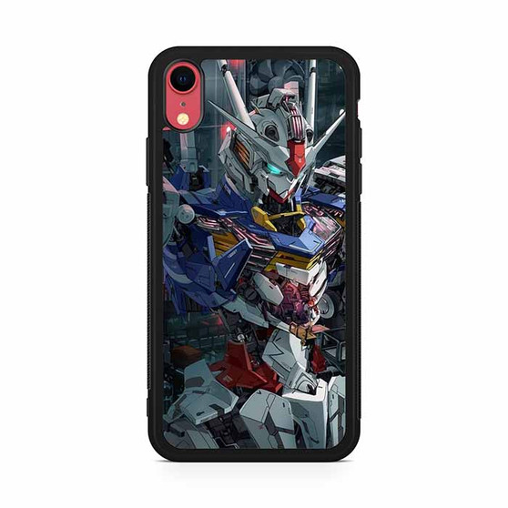 Gundam aerial mechanical iPhone XR Case