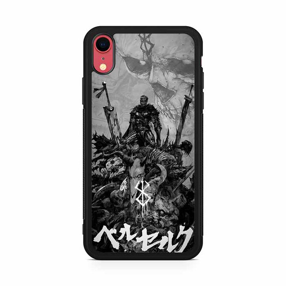 Guts Berserk on a Pile of Bones iPhone XR Case Guts Berserk on a Pile of Bones iPhone XR Case