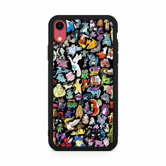 Pokemon collage 1 iPhone XR Case