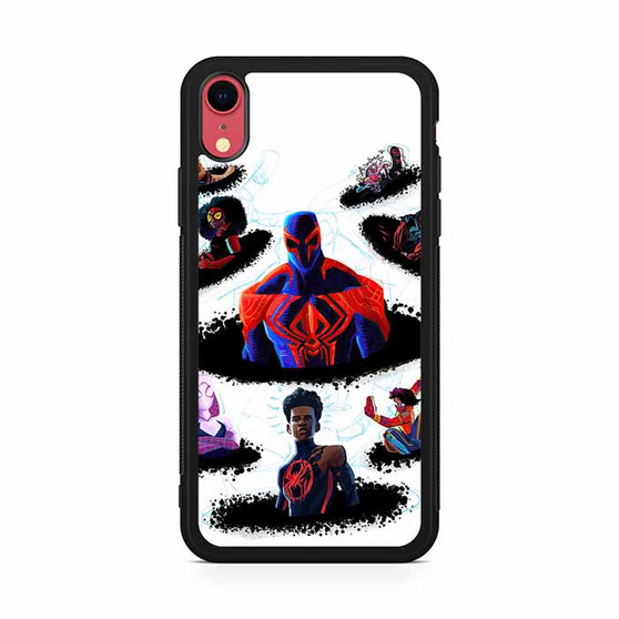 Spiderman Across the spider Verse Characters iPhone XR Case