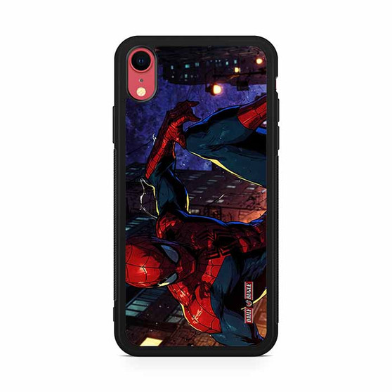 Spiderman on daily bugle iPhone XR Case