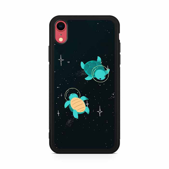 Turtle floating in the sky iPhone XR Case