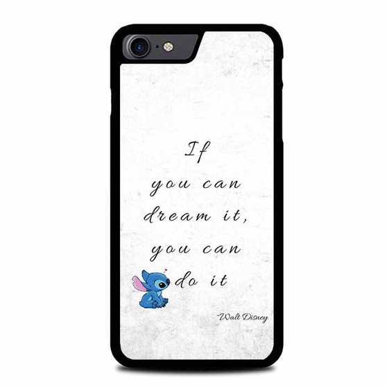 Disney Stitch Quotes iPhone SE 2022 Case