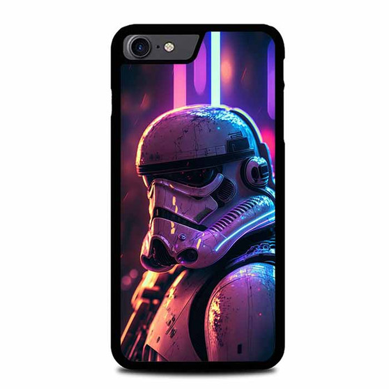 Star Wars Stormtrooper Neon iPhone SE 2022 Case
