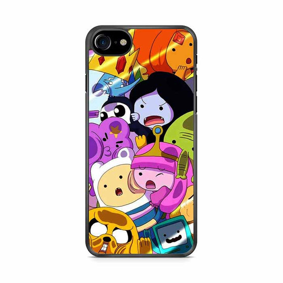 Adventure time character on a glass iPhone SE 2020 Case