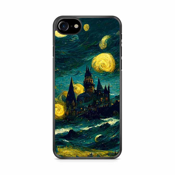 Harry Potter Can Gogh Style iPhone SE 2020 Case Harry Potter Can Gogh Style iPhone SE 2020 Case