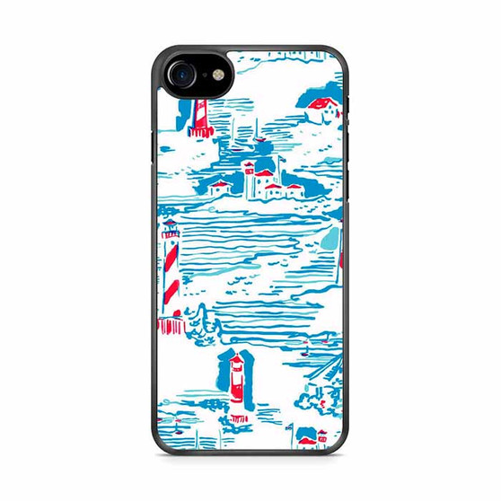 Vineyard lighthouse iPhone SE 2020 Case