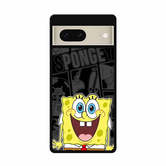 Cheerful spongebob Squarepant Google Pixel 7 Series Case