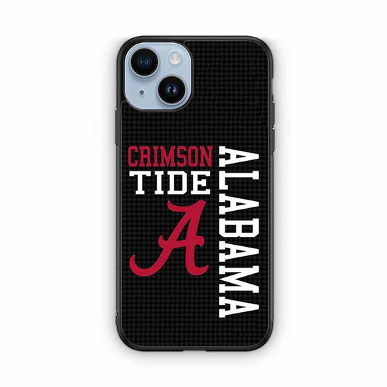 Alabama Cromson Tide in Black iPhone 14 Case