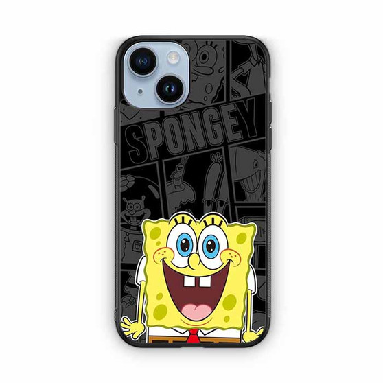 Cheerful spongebob Squarepant iPhone 14 Case
