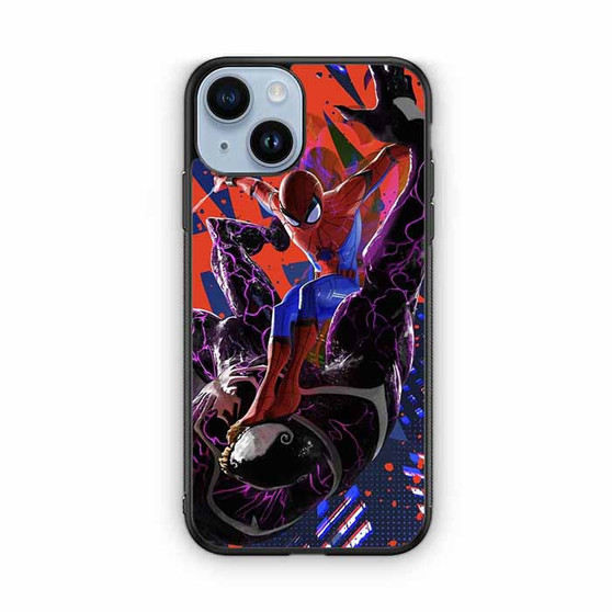 Spiderman VS Vennom Art iPhone 14 Case