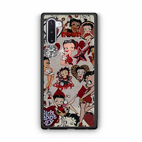Betty Boop 3 Galaxy Note 10 Case