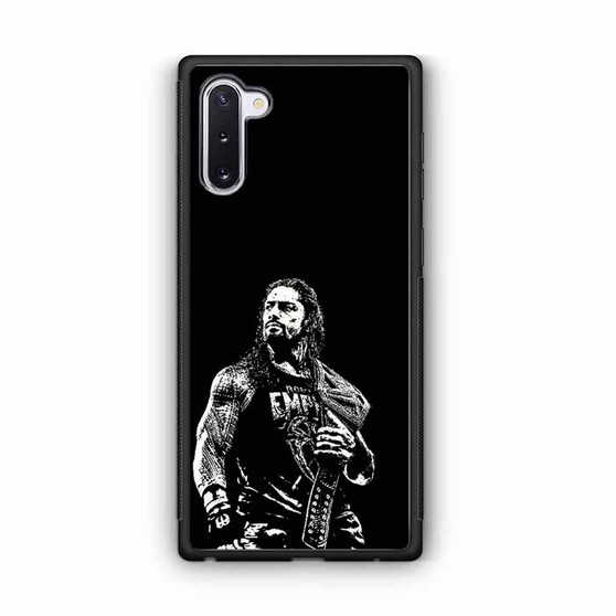 Roman reigns bw Galaxy Note 10 Case