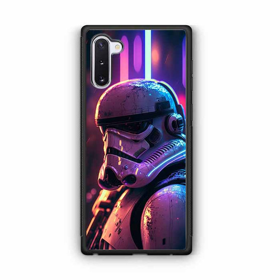 Star Wars Stormtrooper Neon Galaxy Note 10 Case
