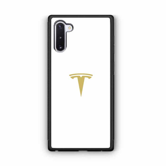 Tesla white Galaxy Note 10 Case