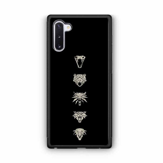 The Witcher Schools Galaxy Note 10 Case