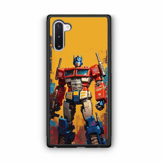 Transformers Optimus Prime Classic Galaxy Note 10 Case