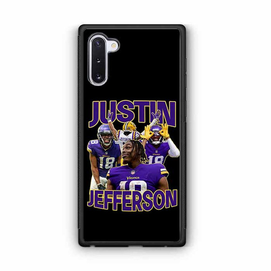 Vikings Justin Jefferson Galaxy Note 10 Case