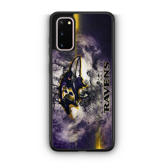 Baltimore Ravens Rays Samsung Galaxy S20 Case