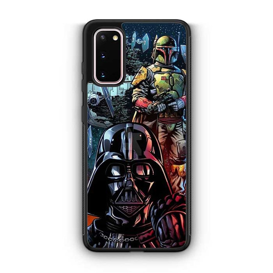 Star wars Darth Vader and Boba Fett Samsung Galaxy S20 Case