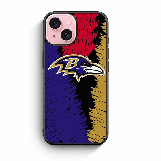 Baltimore Ravens Logo 4 iPhone 15 Case