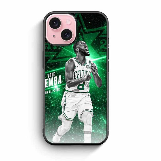 Boston Celtics Kemba iPhone 15 Case
