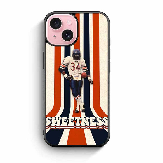Chicago Bears Sweetness iPhone 15 Case