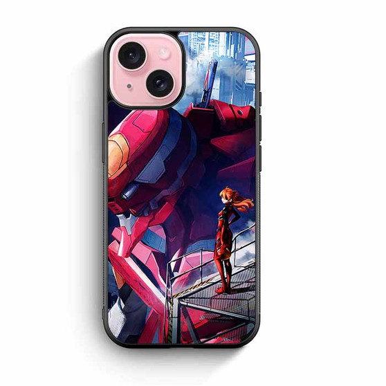 Evangelion 02 asuka iPhone 15 Case