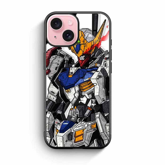 IBO Gundam Barbatos iPhone 15 Case